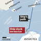Illustration for article titled Antarctic Expedition Ship is Trapped in Sea Ice